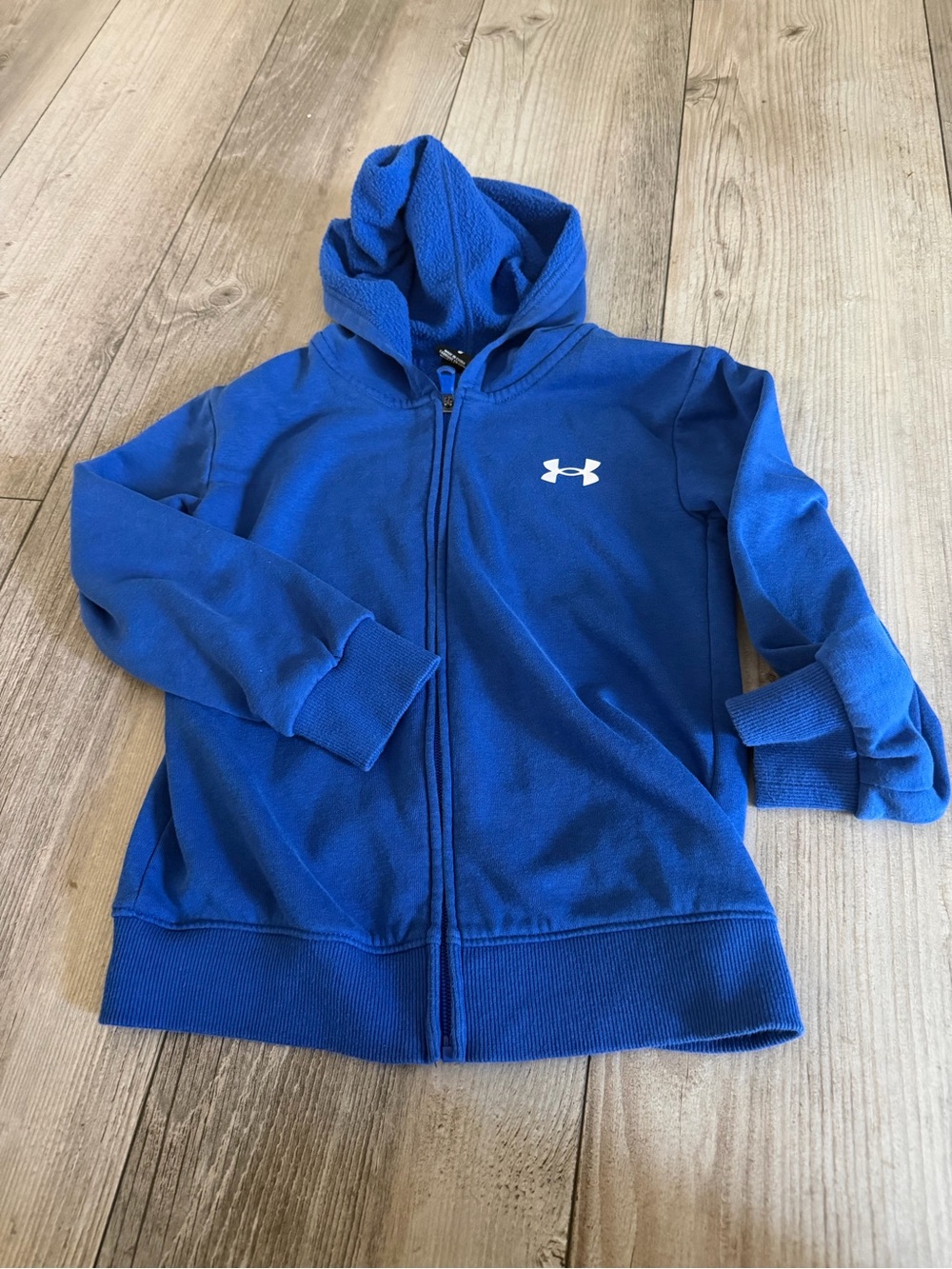 Under Armour Kids Blue Zip-Up Hoodie